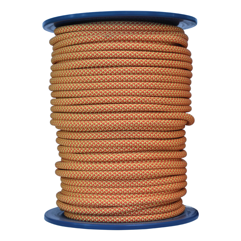 Cuerda Para Alpinismo Masterindoor Dinámica Calibre 10.2mm Longitud 100m Color Naranja/Amarillo - Pyxen