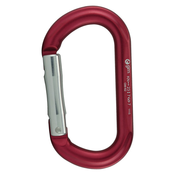 Mosquetón De Aluminio Sin Seguro Tipo Oval Longitud 10.7cm Capacidad De Ruptura 23kN - Pyxen