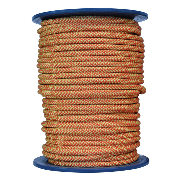 Cuerda Para Alpinismo Masterindoor Dinámica Calibre 10.2mm Longitud 100m Color Naranja/Amarillo - Pyxen