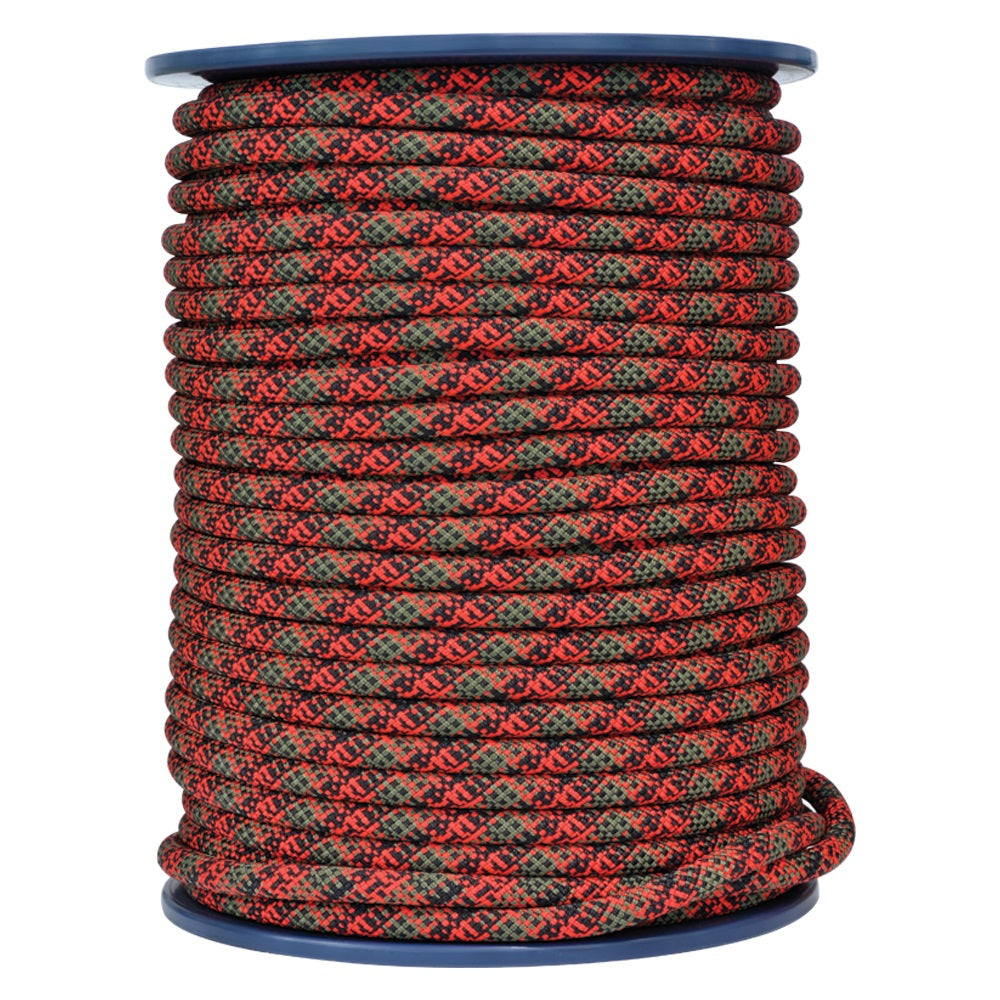 Cuerda Para Alpinismo Trust Dinámica Calibre 11.0 Longitud 100m Color Camuflada/Varios Colores - Pyxen