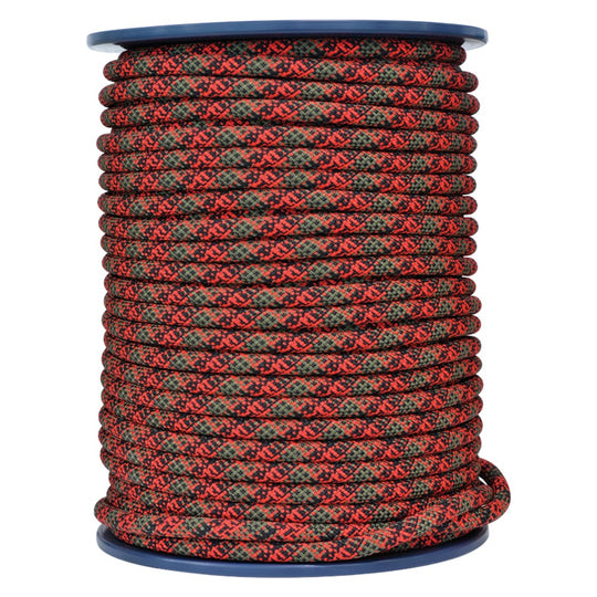 Cuerda Para Alpinismo Trust Dinámica Calibre 11.0 Longitud 100m Color Camuflada/Varios Colores - Pyxen