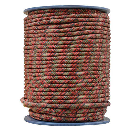 Cuerda Para Alpinismo Trust Dinámica Calibre 11.0 Longitud 200m Color Camuflada/Varios Colores - Pyxen