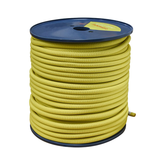 Cuerda Para Alpinismo Canyon Estática Calibre 10.00mm Longitud 100m Color Amarillo - Pyxen