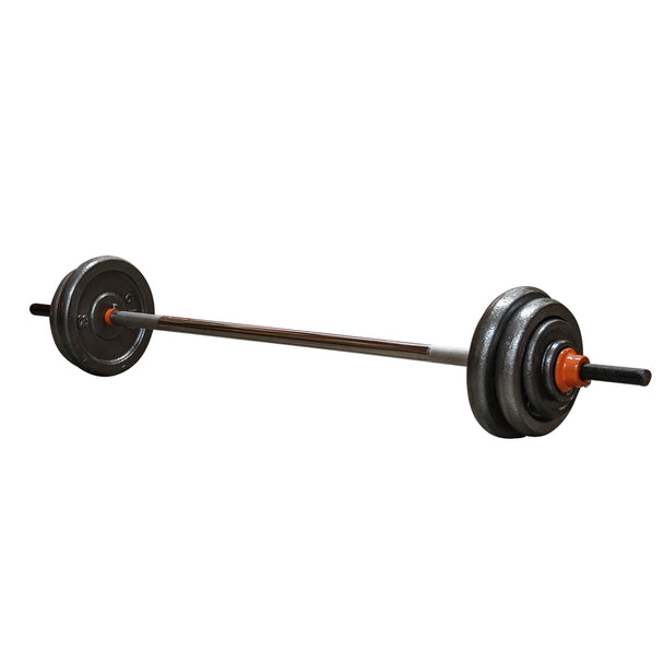 Barra Olí­mpica Con Discos De 40.0kg - Pyxen