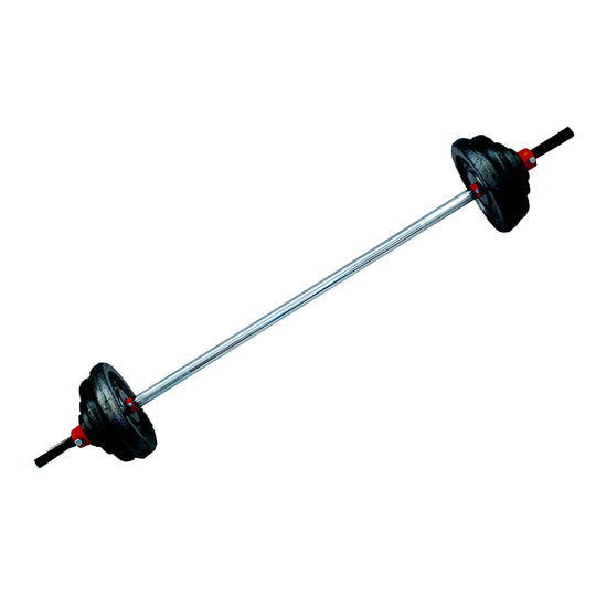 Barra Olí­mpica Con Discos De 50.0kg - Pyxen