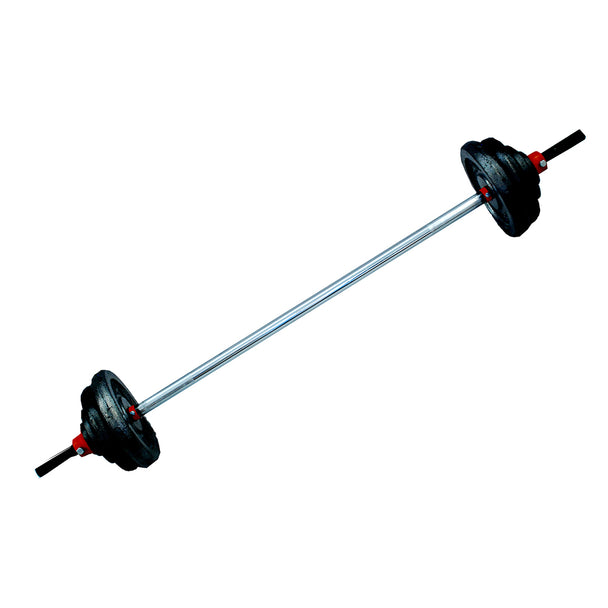 Barra Olí­mpica Con Discos De 50.0kg - Pyxen