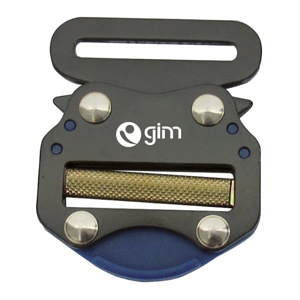 Hebilla De Seguridad Para Arnés De Metal Resistencia 18kN Color Negro - Pyxen